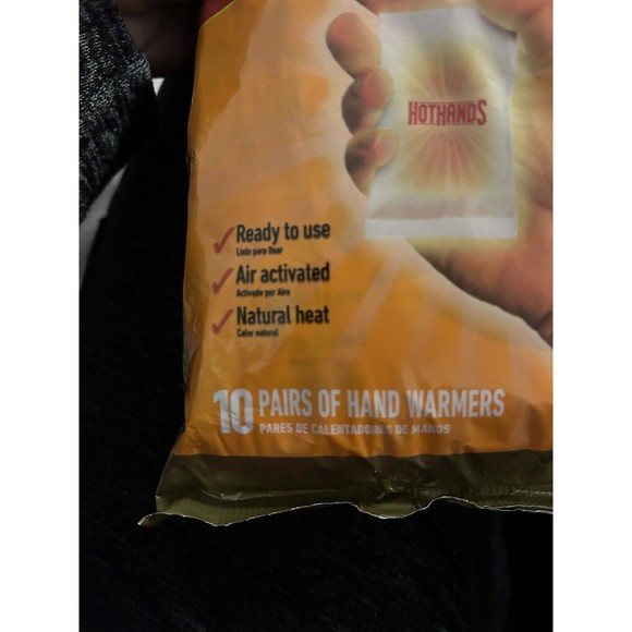 HOTHANDS-Hand Warmers-10 PAIRS-Ready To Use-Value Pack-10 Hours Of Heat-EXP 7/27 - Picture 4 of 7